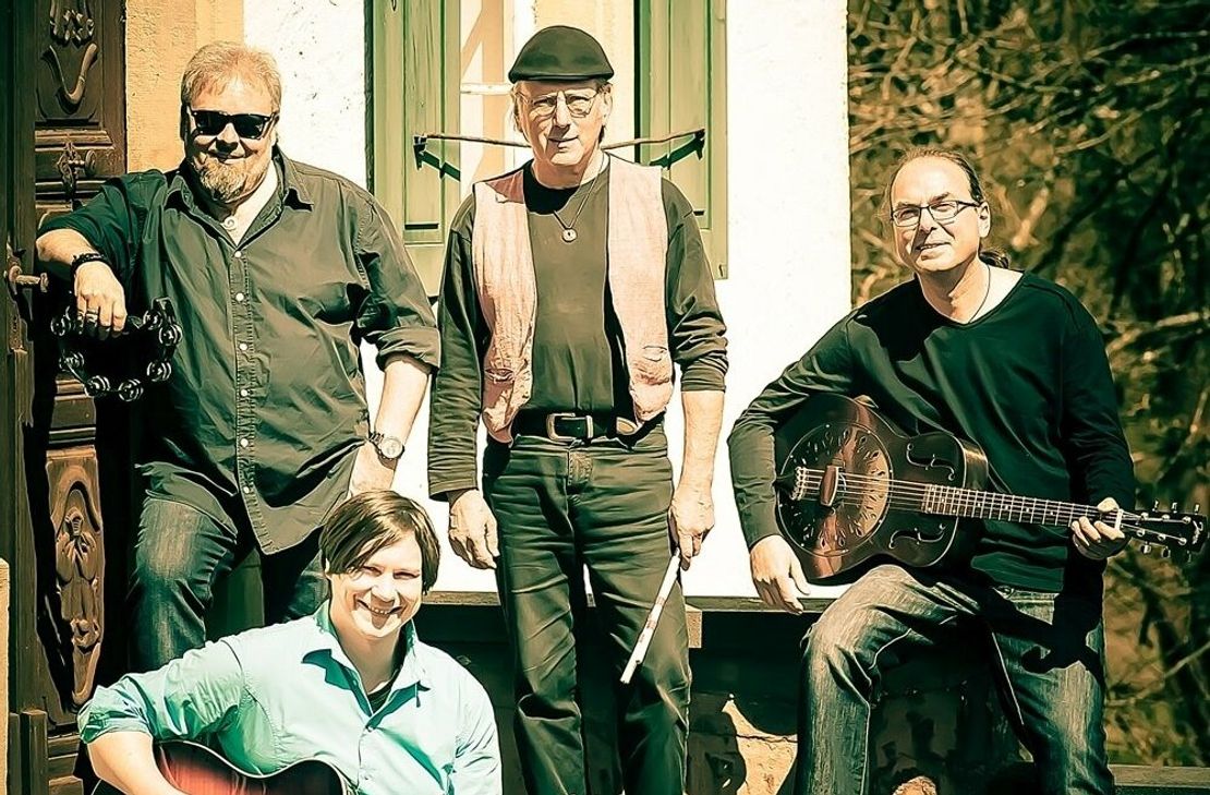 Village Blues spielt beim Ehrenamtsfest in der Messe auf.