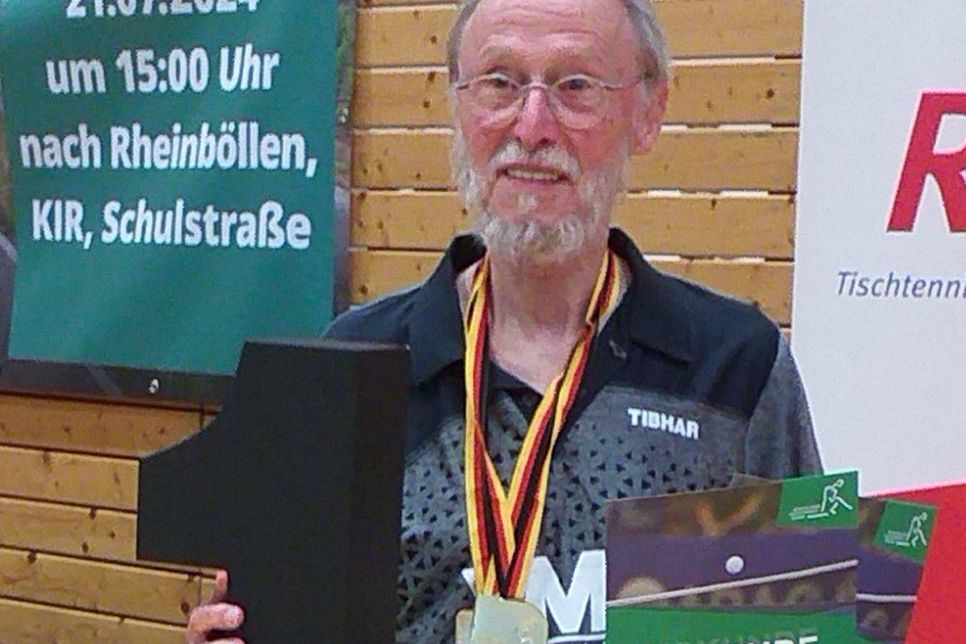 Beeindruckender Auftritt von Bernd Schuler bei den Südwestdeutschen Meisterschaften der Senioren.