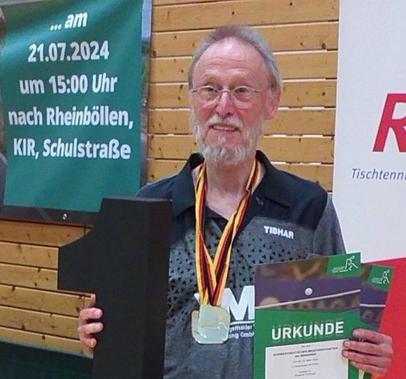 Beeindruckender Auftritt von Bernd Schuler bei den Südwestdeutschen Meisterschaften der Senioren.