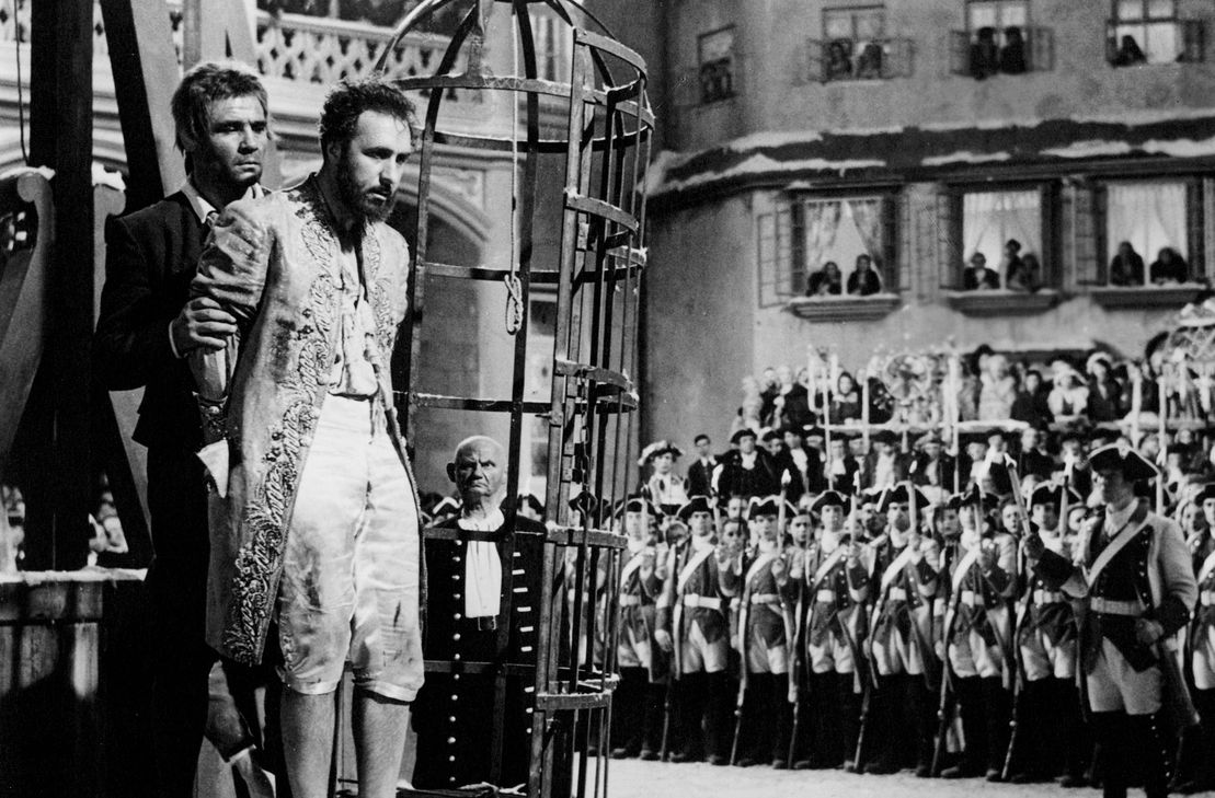 Szene aus dem antisemitischen Propagandafilm "Jud Süß".