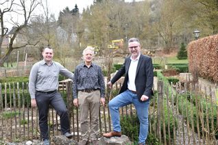 Alexander Mauel (v.li.), Jochen Starke und Norbert Crump stellten das umfangreiche Kultur- und Naturprogramm vor.