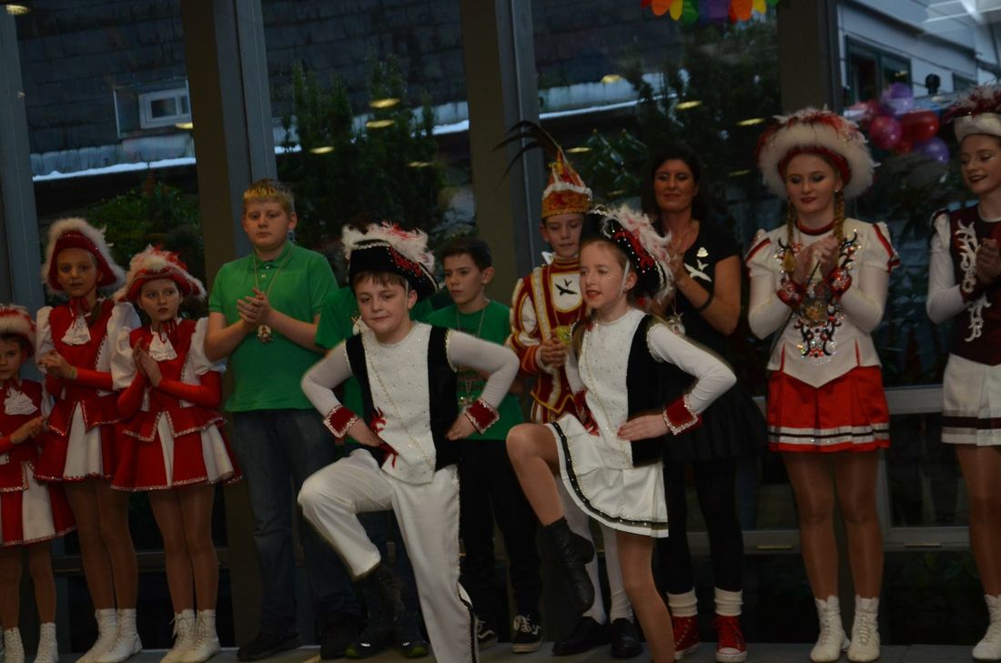 Das junge Tanzpaar der Kester Lehmschwalbe: Paula Henn und Niklas Frohn.