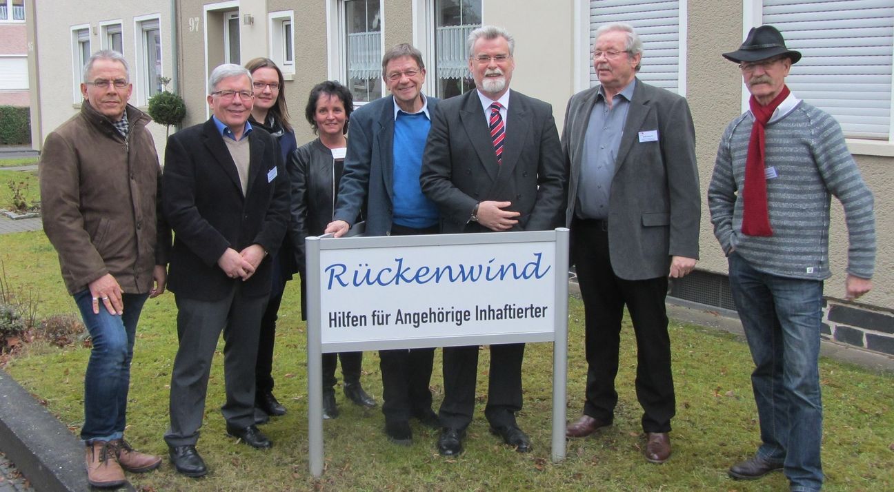 v.l.n.r. Hermann-Josef Hauth, Melanie Bonifas, H.-P. Pesch, Steffi Löwen, Bernd Walter, Herbert Mertin, Rolf Richartz, Walter Stephany