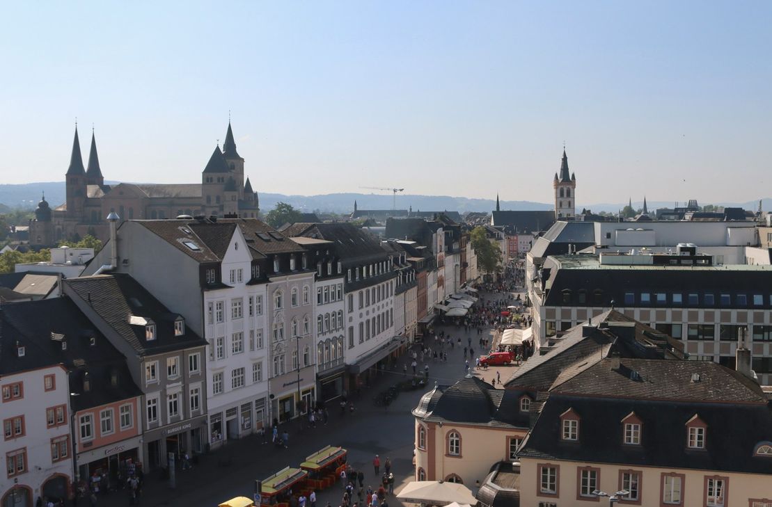Die Innenstadt von Trier.