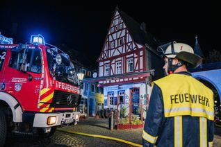 Im Eiscafé Torino, direkt am Marktplatz gelegen, brannte es in der Nacht auf Samstag.