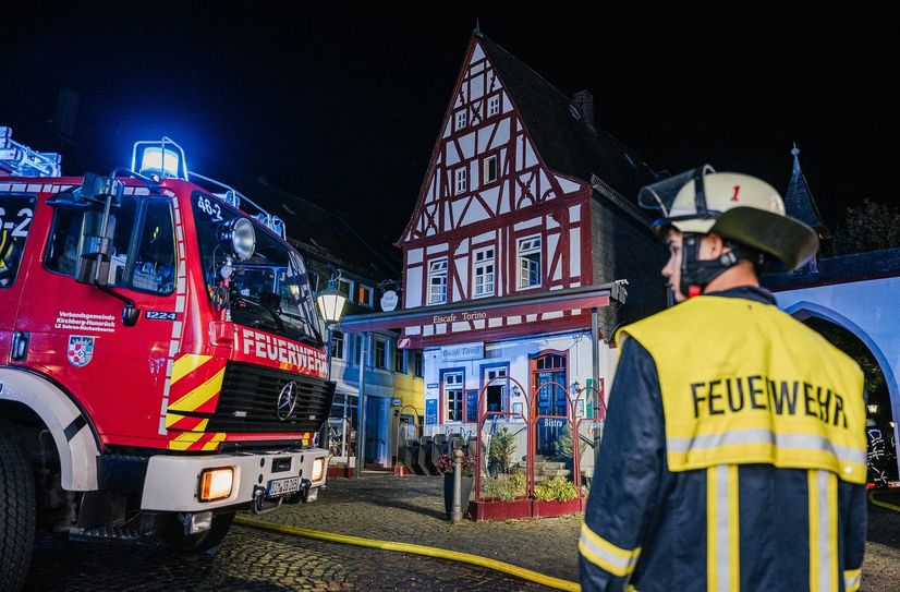 Im Eiscafé Torino, direkt am Marktplatz gelegen, brannte es in der Nacht auf Samstag.