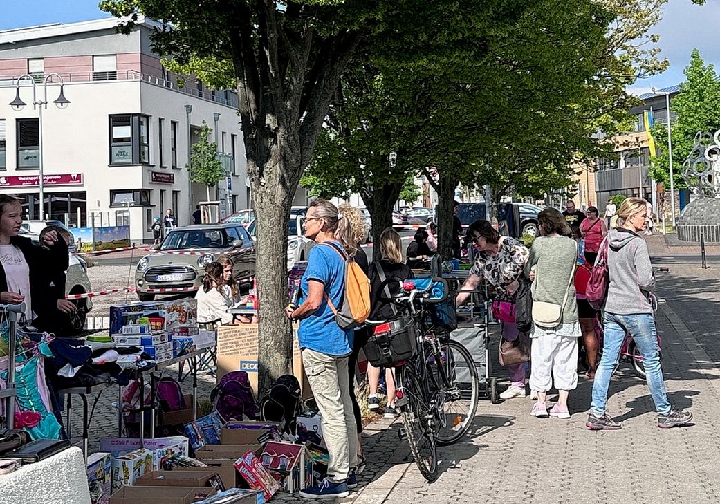 Ein Blick auf den Kindertrödelmarkt im vergangenen Jahr.