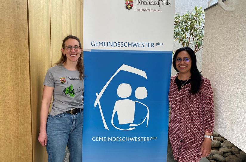 Lina Weinheimer (links) und Rachida Hänsch.