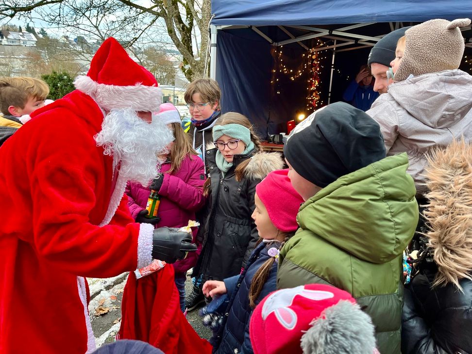 Auch der Nikolaus schaute vorbei.