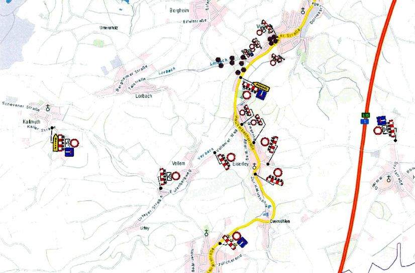 Für Lichterzug werden Zufahrtsstraßen nach Eiserfey gesperrt.