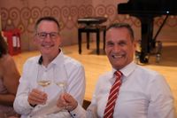 Bürgermeister Joachim Rodenkirch mit Innenminister Michael Ebling.