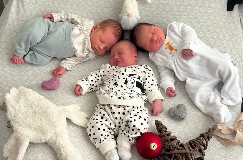 Von links: Anton, Valentina-Kayla Cesilia und Marlon.