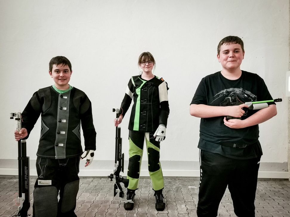 Simeon Kirst, Hannah-Elise Weber und Jan Luxemburger starten für die SSG Mayen bei den Deutschen Meisterschaften.