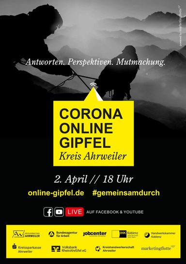 Am Donnerstag, 2. April, findet der Online-Gipfel statt. Foto: Marketingflotte