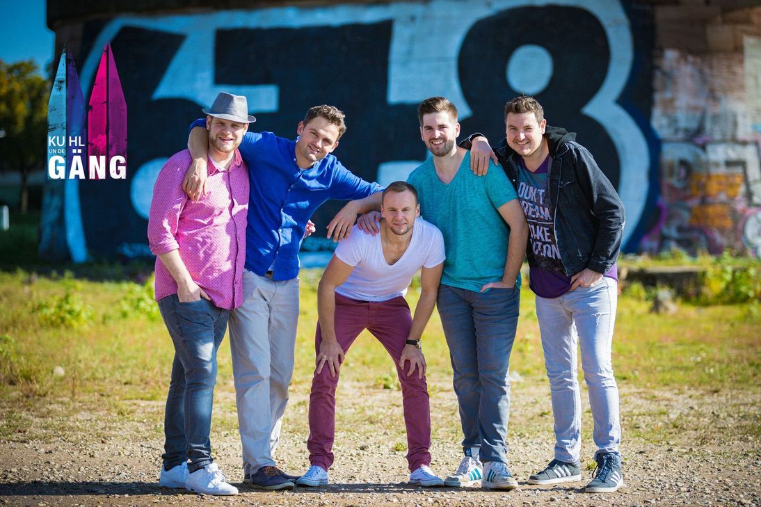 »Kuhl un de Gäng« gehört zu den jungen Bands in Köln. Gründungsmitglied und Schlagzeuger der Formation ist Manuel Pickartz (l.), der aus Keldenich stammt.