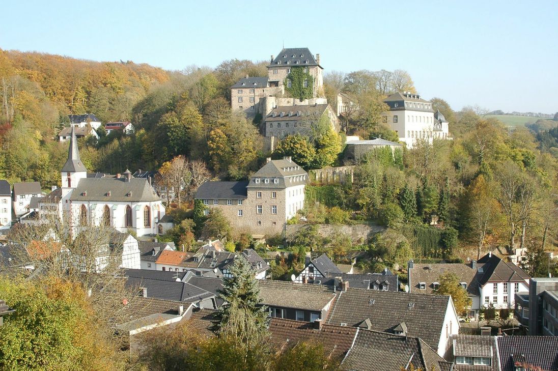 Auf der Burg Blankenheim endet die Laufrund der neuen App »Sight Running NRW«. mn-Archivfoto