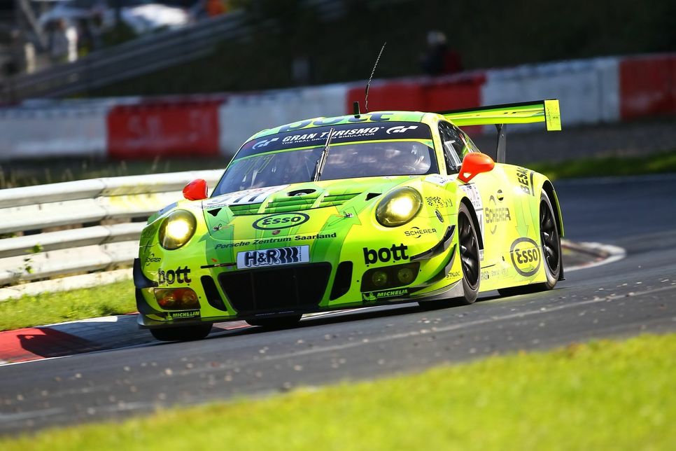 Der Porsche 911 GT3 R #911 von Manthey Racing siegte auf dem Nürburgring. Alle Fotos: H.Elis/RACEPIX.eu