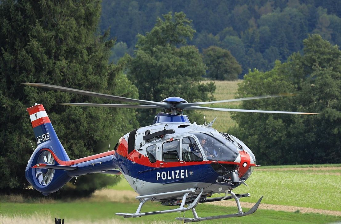 Der Flüchtige wurde auch mit einem Polizei-Heli gesucht.