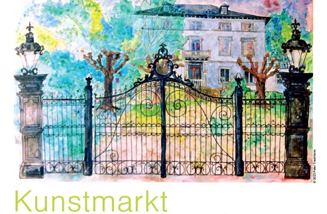 Die Stadt Bad Kreuznach lädt am 30. Juni zum 3. Kunstmarkt in den Schlosspark ein.