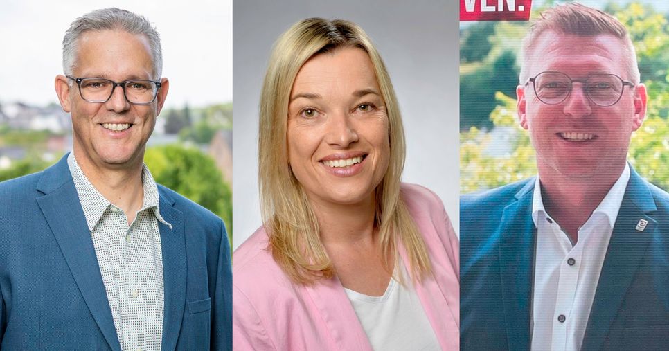 Die CDU-Kandidatin Sandra Hendges-Steffens verpasst knapp die absolute Mehrheit. Nun tritt sie in der Stichwahl gegen ihren Parteifreund Ulrich Laux an, der als freier Kandidat beachtliche Stimmengewinne erzielen konnte. Mitbewerber Berthold Schäfer verpasste hingegen den Einzug in die Stichwahl.