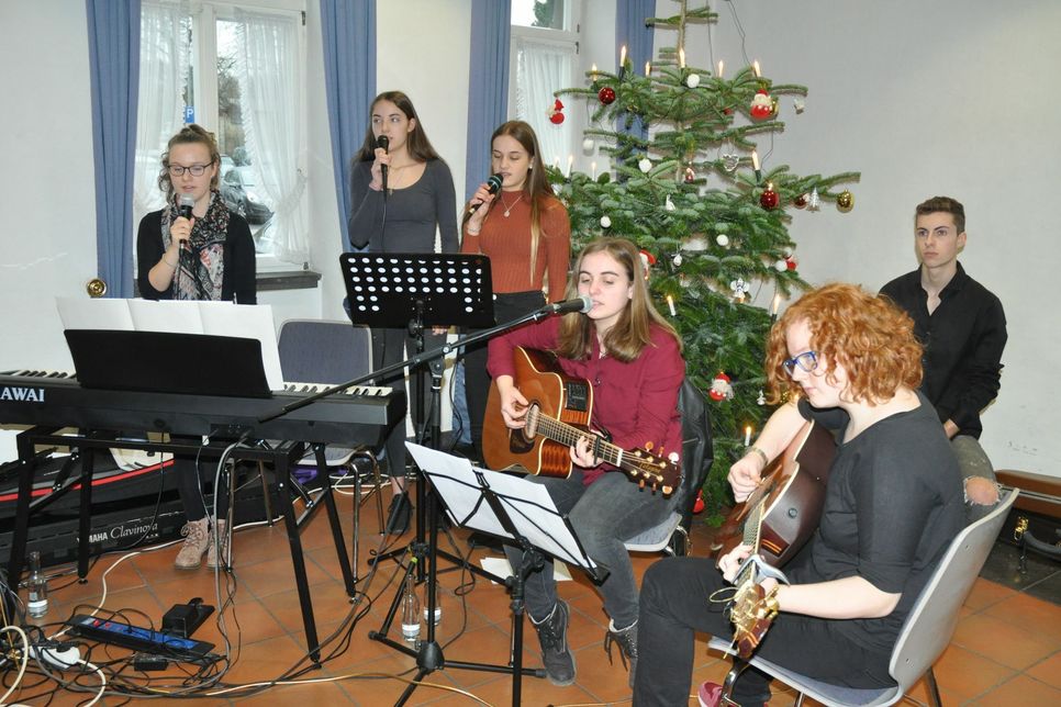 Premiere geglückt: Die "Young Voices" umrahmten mit ihrem ersten Auftritt den Neujahrsempfang der Stadt Kaisersesch.
