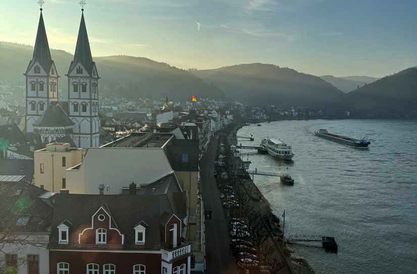 Blick auf Boppard.