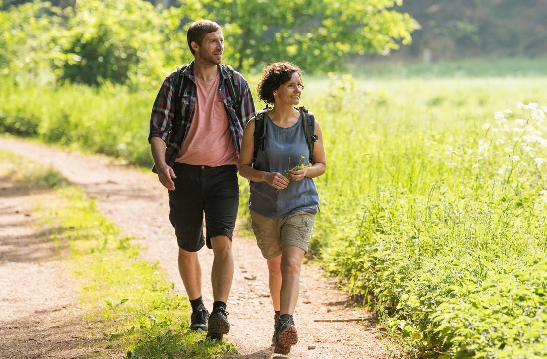 Traumhaft schön: Auf dem Eifelsteig bei Niederkail.