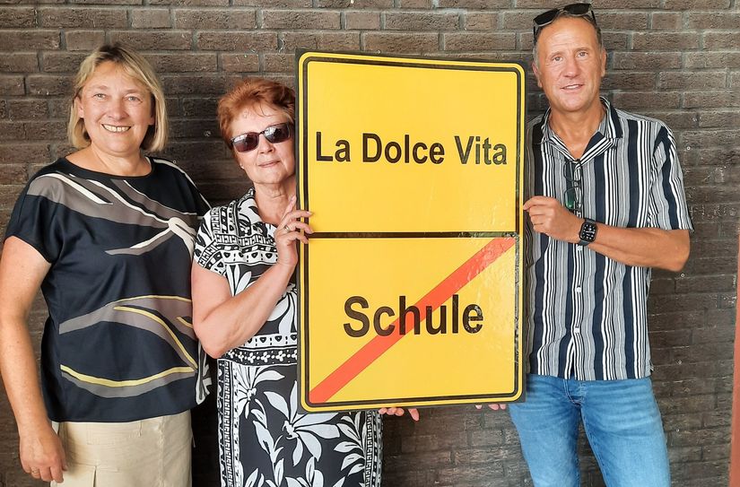 V.l.n.r.: Irmi Nikolay, Bettina Lotz und Norbert Schröder prägten die Kurfürst-Balduin-Realschule plus über Jahrzehnte. Am Ende der Sommerferien verabschiedeten sie sich in einen neuen Lebensabschnitt.
