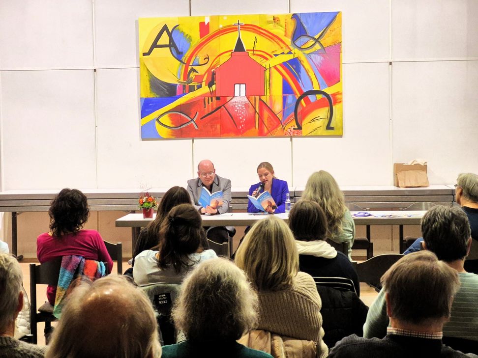 Michael Defrancesco und Bettina Gerlowski-Zengeler.