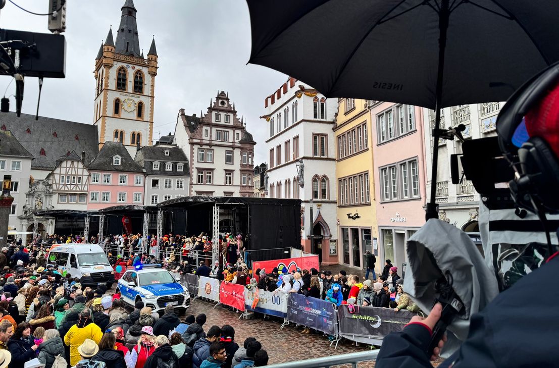Zugspitze auf dem Trierer Hauptmarkt