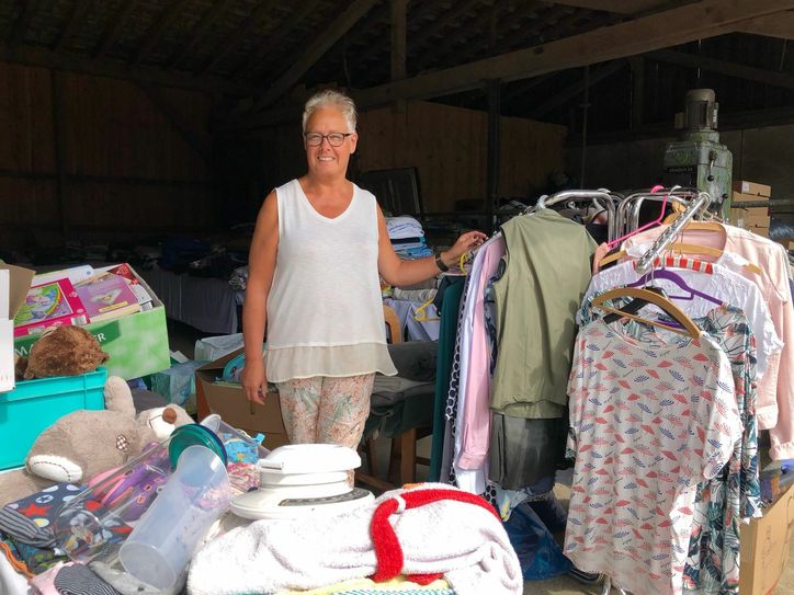 Sie sammelt Kleidung, Stofftiere, Haushaltsartikel - und Geldspenden. Denn auch zu ihrem 60. Geburtstag denkt Alice Klein an notleidende Menschen in der Region.