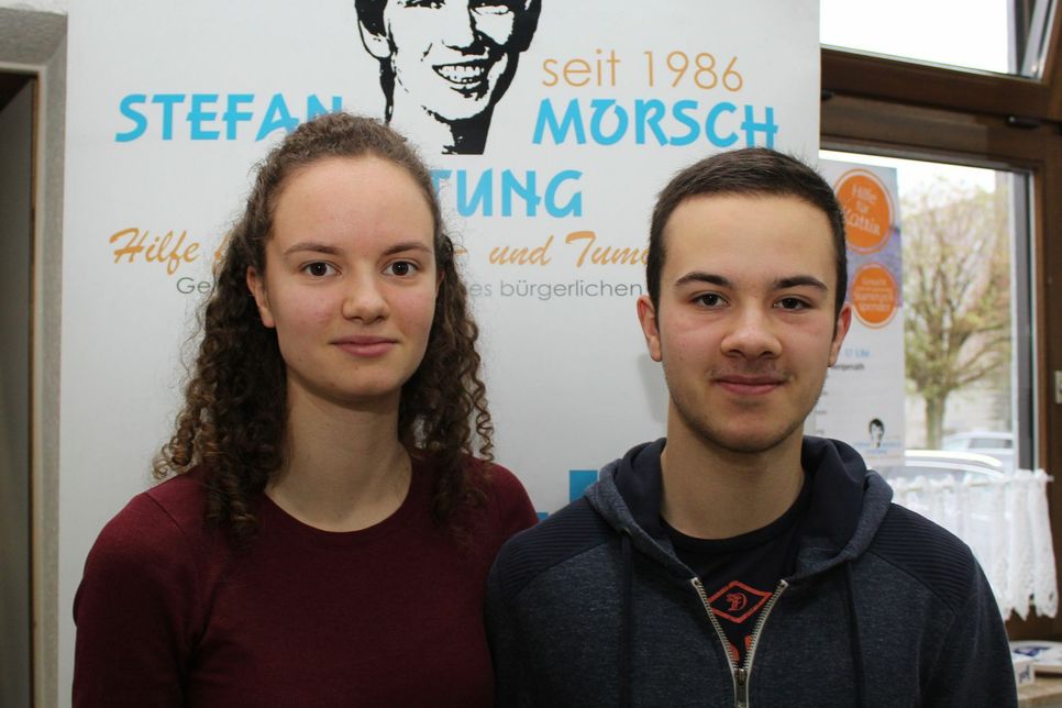 Anna Kölsch und ihr Bruder Leo sind zwei der 304 Menschen, die sich bei „Hilfe für Katrin“ als Stammzellspender bei der Stefan-Morsch-Stiftung registrierten. Foto: Stefan-Morsch-Stiftung