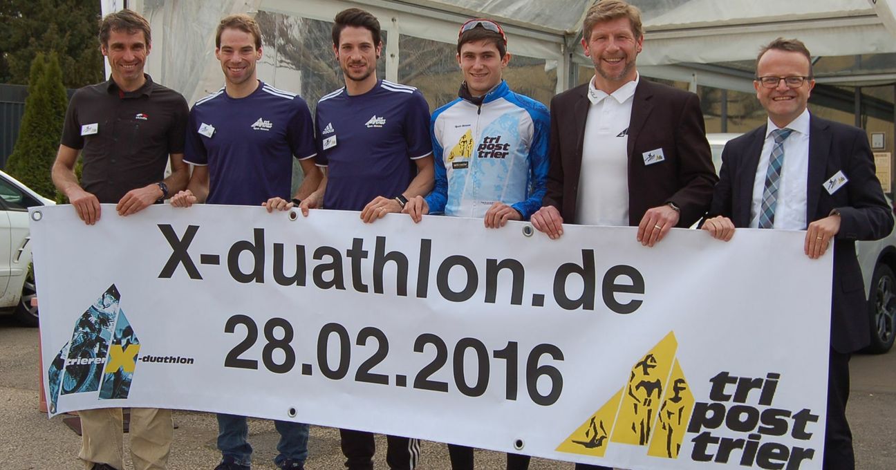 Macher und Aktive des X-Duathlons am 28. Februar sehen sich gerüstet und rechnen mit über 250 Teilnehmern. Foto: Andreas Arens