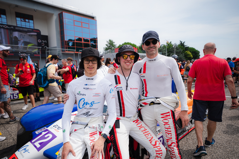 Ein zufriedenes Trio.