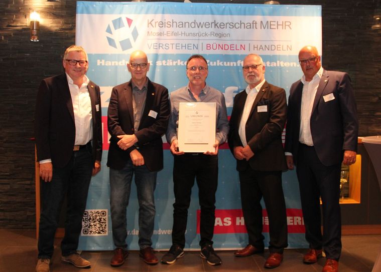 Ehrung von REainer Daniels