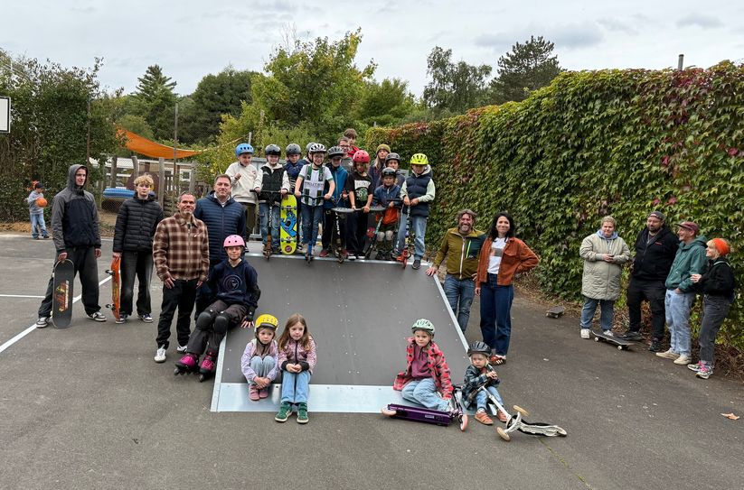 Der neue Skatepark in Abenden ist eines von 20 Kleinprojekten, die durch das Regionalbudget der LEADER-Region Eifel gefördert wurden.
