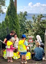 Die Leistung gerade der Kita-Kinder war beachtlich - die kurzen Beine und teilweise sooo hohe Stufen! Einfach toll!