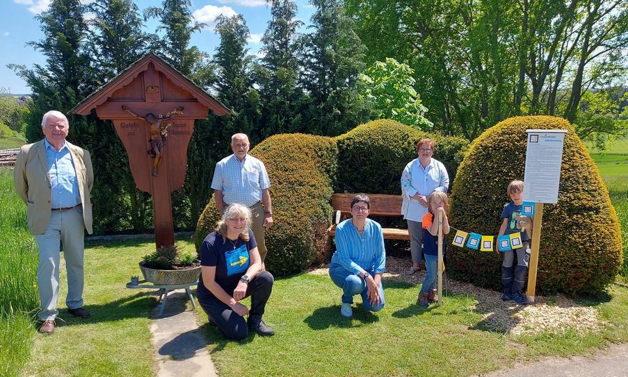 Von links: Lothar Bellinger, Petra Kollmar, Bernhard Stoffel, Sandra Michel (Tourist-Info), Stadtbürgermeisterin Andrea Mallmann.