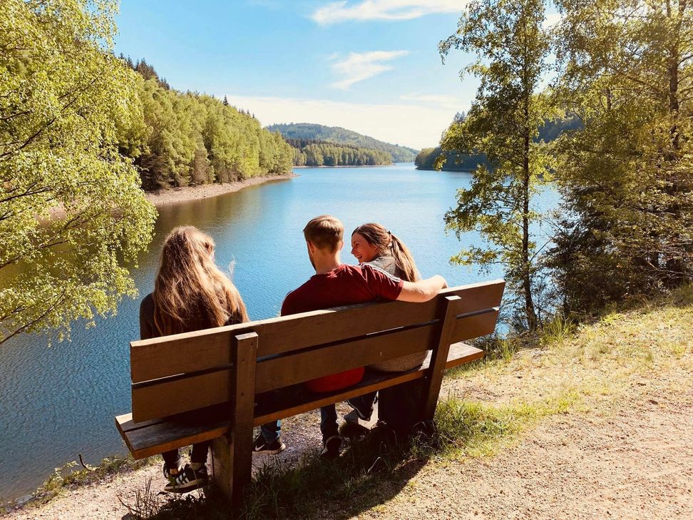 Die Talsperre Nonnweiler...