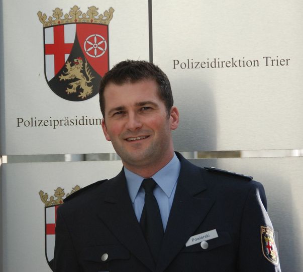 Polizeihauptkommissar Marc Powierski. Foto: Polizei
