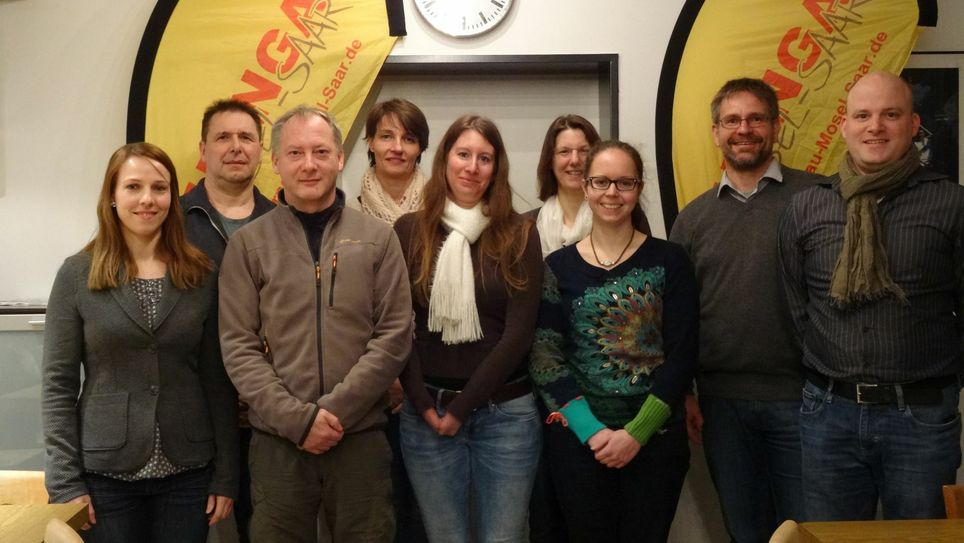 Der neue Vorstand (v.l.) Susanne Koltes, Franz-Rudolf Blasius, Leo Brillowski, Simone Schumacher, Christiane Viegen, Silke Kruft, Vanessa Schwarz, Andreas Jessen, René Zühlsdorf (es fehlt Frank Papp)