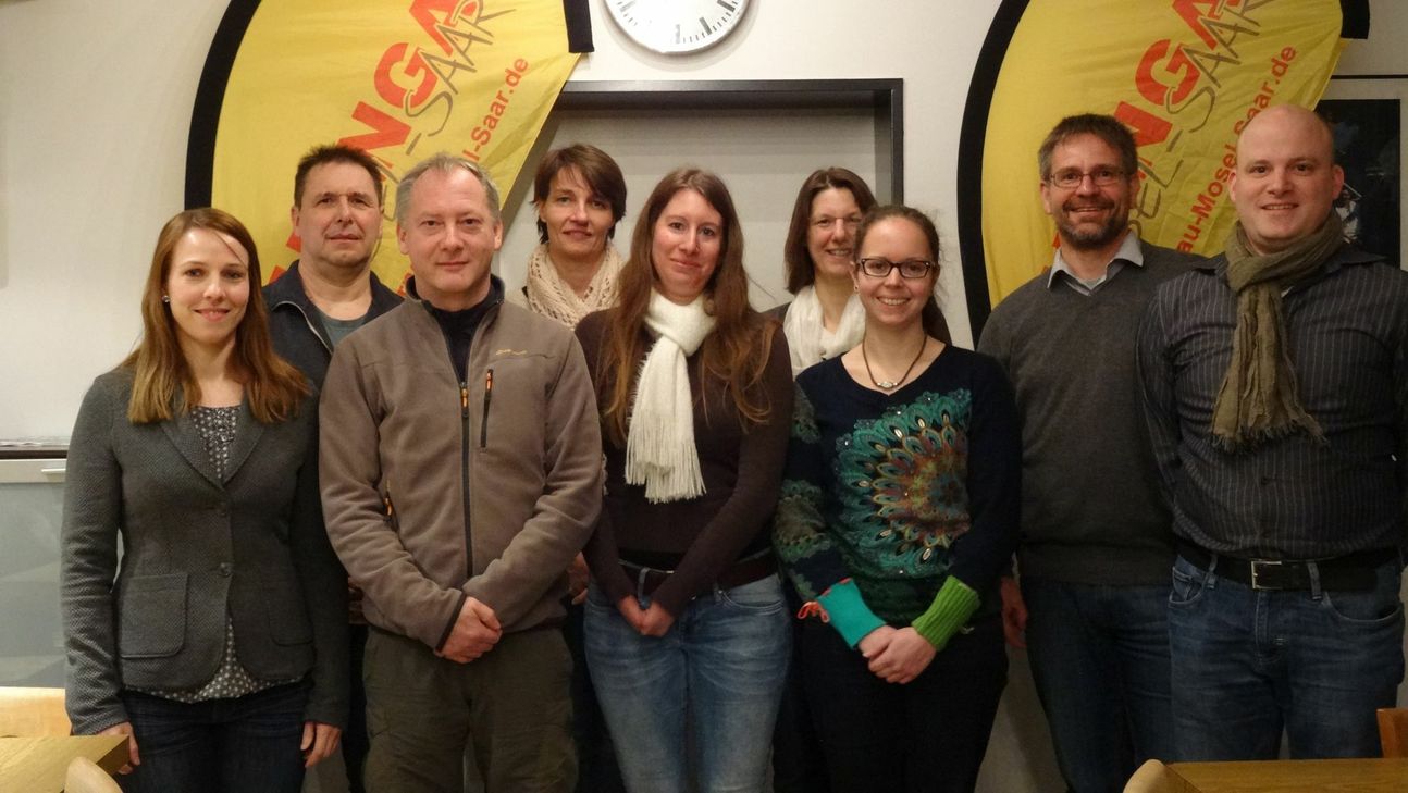 Der neue Vorstand (v.l.) Susanne Koltes, Franz-Rudolf Blasius, Leo Brillowski, Simone Schumacher, Christiane Viegen, Silke Kruft, Vanessa Schwarz, Andreas Jessen, René Zühlsdorf  (es fehlt Frank Papp)