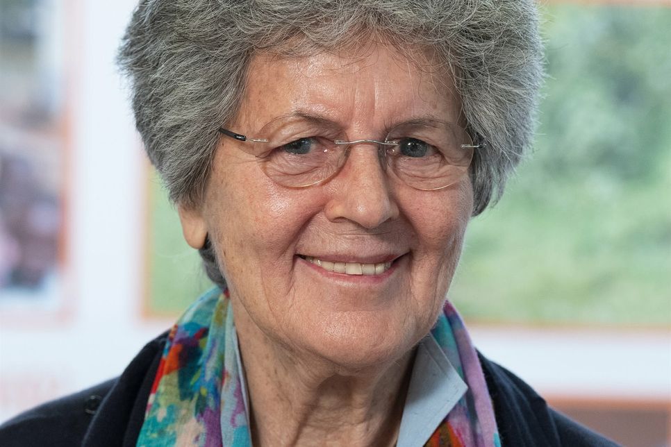Sr. Dr. Lea Ackermann feiert am heutigen Mittwoch ihren 85. Geburtstag.
