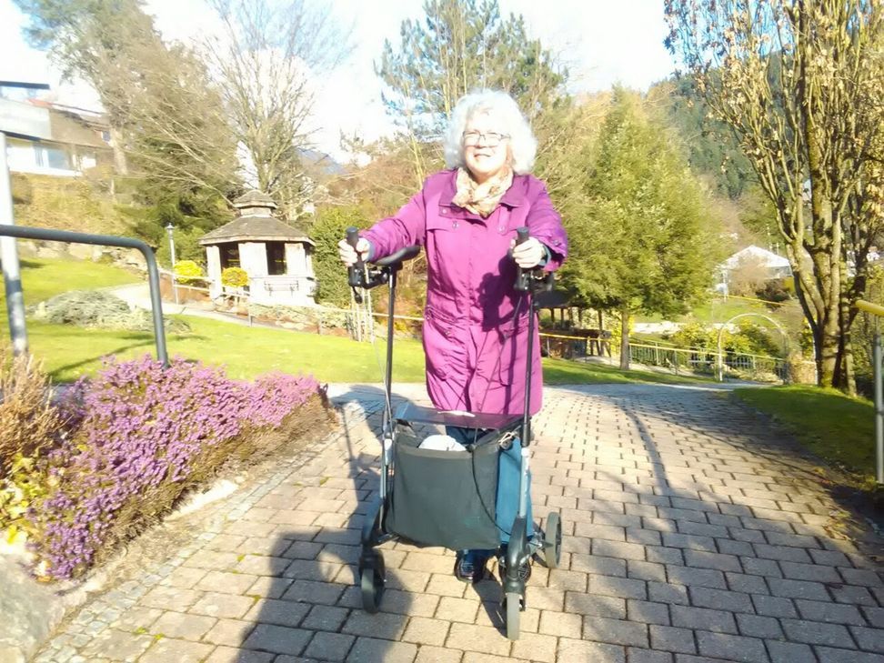 »Der Austausch innerhalb der Selbsthilfegruppe sorgt für mehr Information und Verständnis und hilft, unsere Lebensqualität zu verbessern«, sagt Beate Kappes, Leiterin der Parkinson-Gruppe  Wittlich - Bernkastel.               Foto:  Franz Hubert Kappes