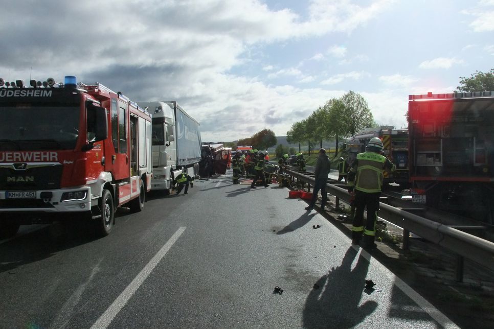 Im Einsatz waren die Feuerwehren aus Rüdesheim und Waldböckelheim.