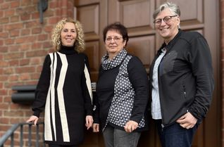 Von links: Diana Michel, Petra Liedtke und Petra Kollmar.