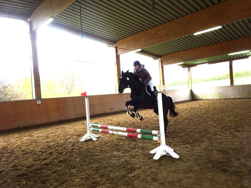 Annika Wagner auf Keks.