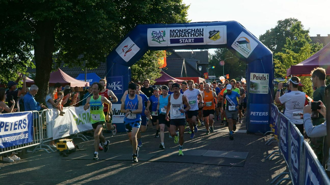 Kurzentschlossene können sich für den 45. Monschau-Marathon noch online anmelden - auch Staffeln werden noch gesucht. Gerne auch spontan vor Ort zusammenfinden auf der Staffelbörse.
