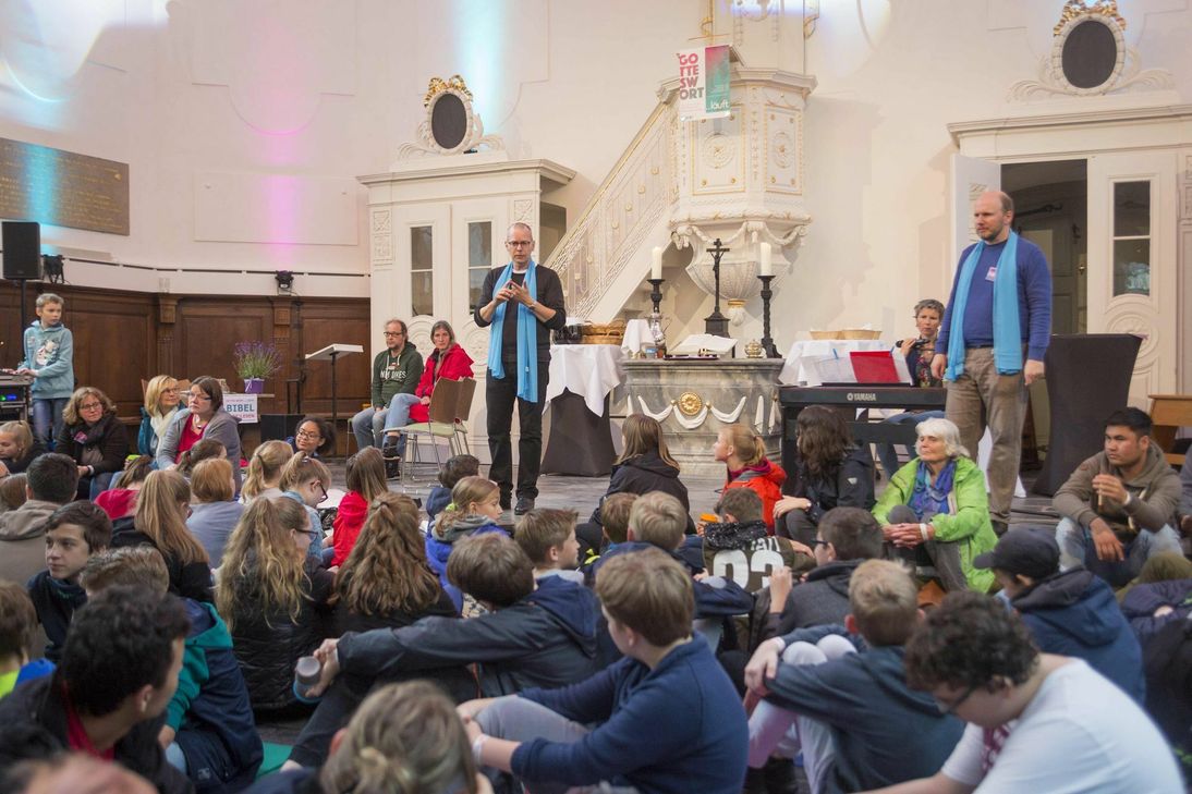 Das Jugendevent »Gottes Wort... läuft«, Chorkonzerte oder Ausstellungen fanden bereits in der Vergangenheit in der Monschauer Stadtkirche. Nun wird das Gotteshaus Teil der »Kulturkirche« der evangelischen Kirchengemeinden Monschauer Land sowie Schleidener Tal. Archivfoto
