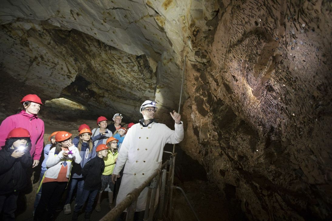 Im Mechernicher Bergbaumuseum herrschen kühle Temperaturen. Foto: Stadt Mechernich